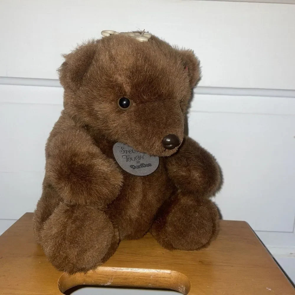 Dandee Special Touch‎ Brown Bear With Tags Vintage